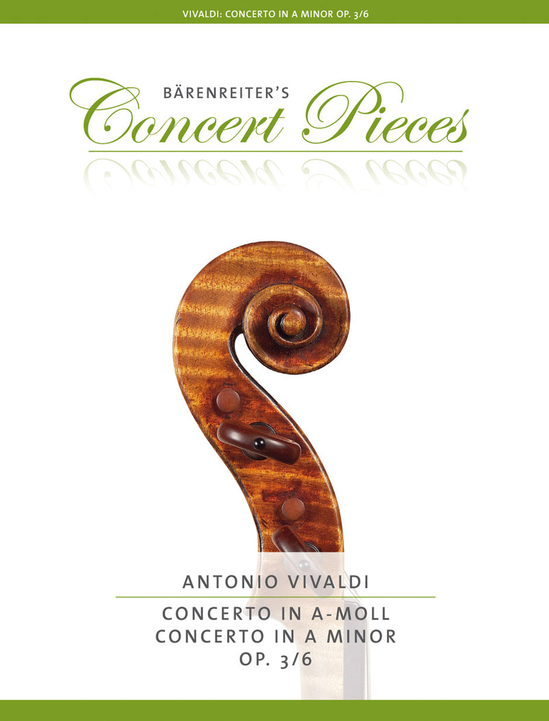 Concerto A minor op. 3/6（ピアノ・リダクション）