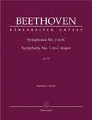 Symphony Nr. 1 C major op. 21 [score]