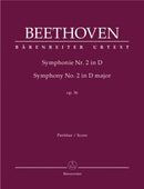 Symphony Nr. 2 D major op. 36 [score]