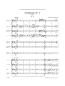 Symphony Nr. 2 D major op. 36 [score]