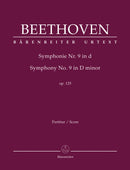 Symphony No. 9 D minor = Symphonie Nr. 9, op. 125 [score]（ソフトカバー）