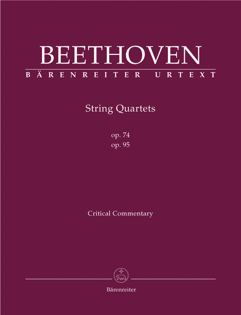 String Quartets op. 74, 95 [critical commentary]
