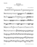 Concerto for Violin and Orchestra D major op. 61 [cello part]