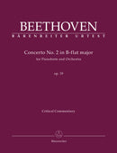 Concerto for Pianoforte and Orchestra Nr. 2 B-flat major op. 19 [critical commentary]