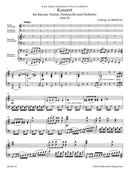 Concerto for Pianoforte, Violin, Violoncello and Orchestra C major op. 56 "Triple Concerto"（ピアノ・リダクション）