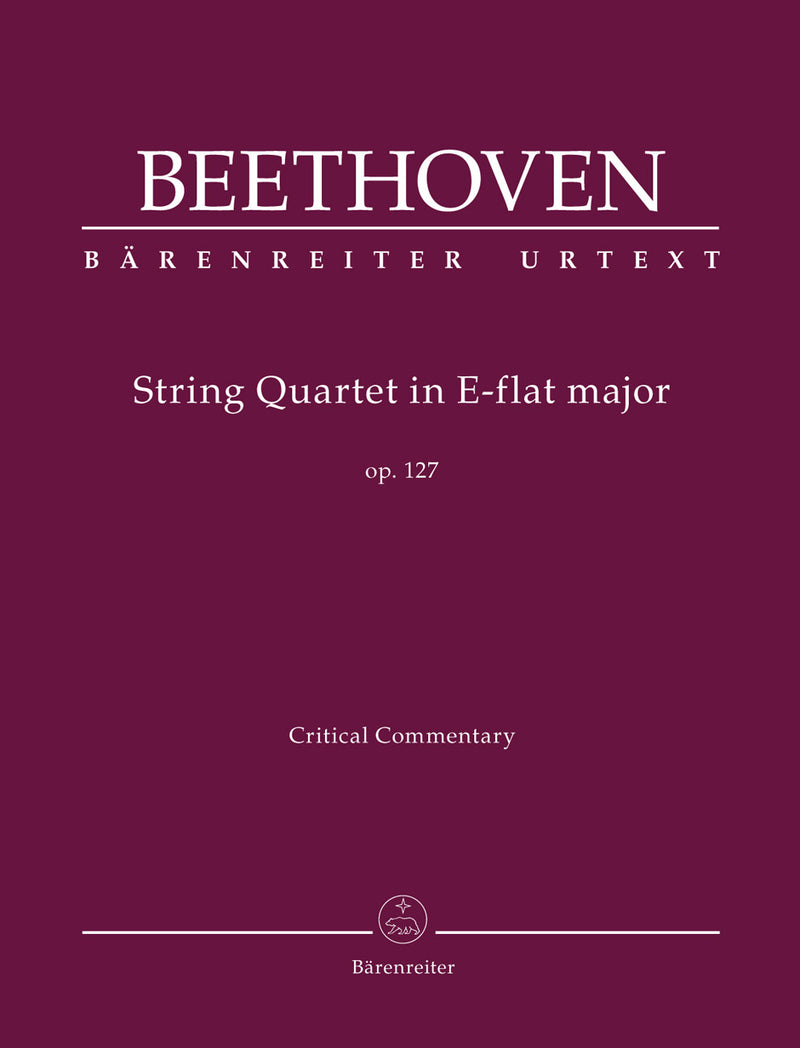 String Quartet in E-flat major op. 127 [critical commentary]