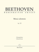Missa solemnis op. 123 [合唱楽譜]