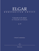 Concerto for Violoncello and Orchestra E minor op. 85 [critical commentary]