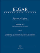 Concerto for Violoncello and Orchestra E minor op. 85（ピアノ・リダクション）