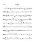 Serenade for Strings op. 20 [cello part]