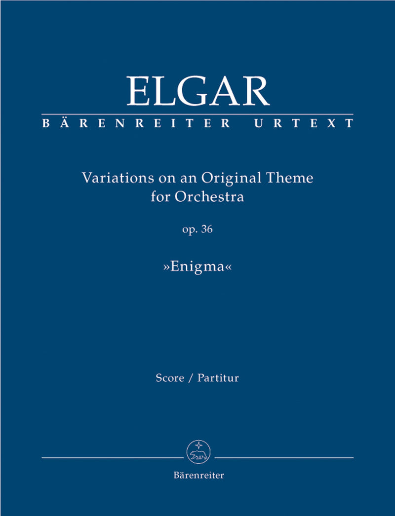 Variations on an Original Theme for Orchestra op. 36 "Enigma" [score]