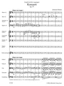 Concerto for Violin and Orchestra D major op. 77 [score]