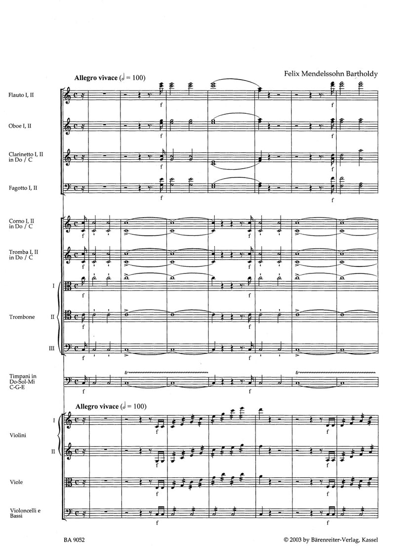 Overture C major op. 101 "Trumpet Overture" [score]