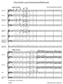 A Midsummer Night's Dream op. 21 [score]