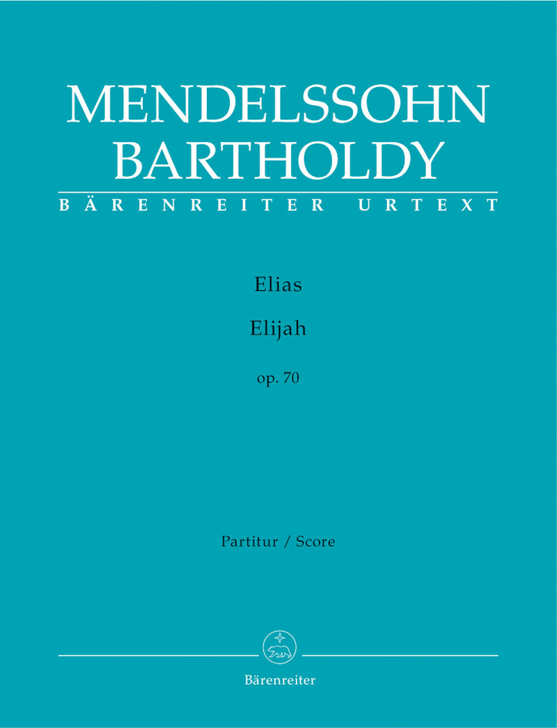 Elijah op. 70 [score]