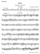Elijah op. 70 [double bass part]