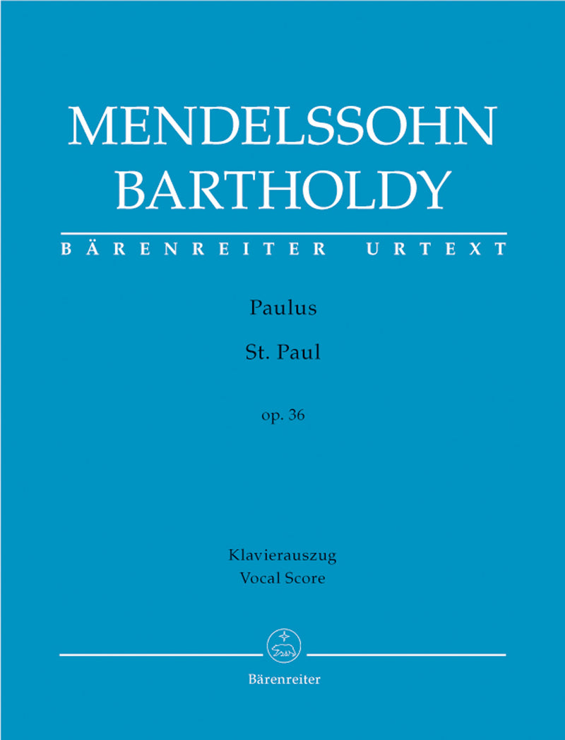 Paulus op. 36 （ヴォーカル・スコア）