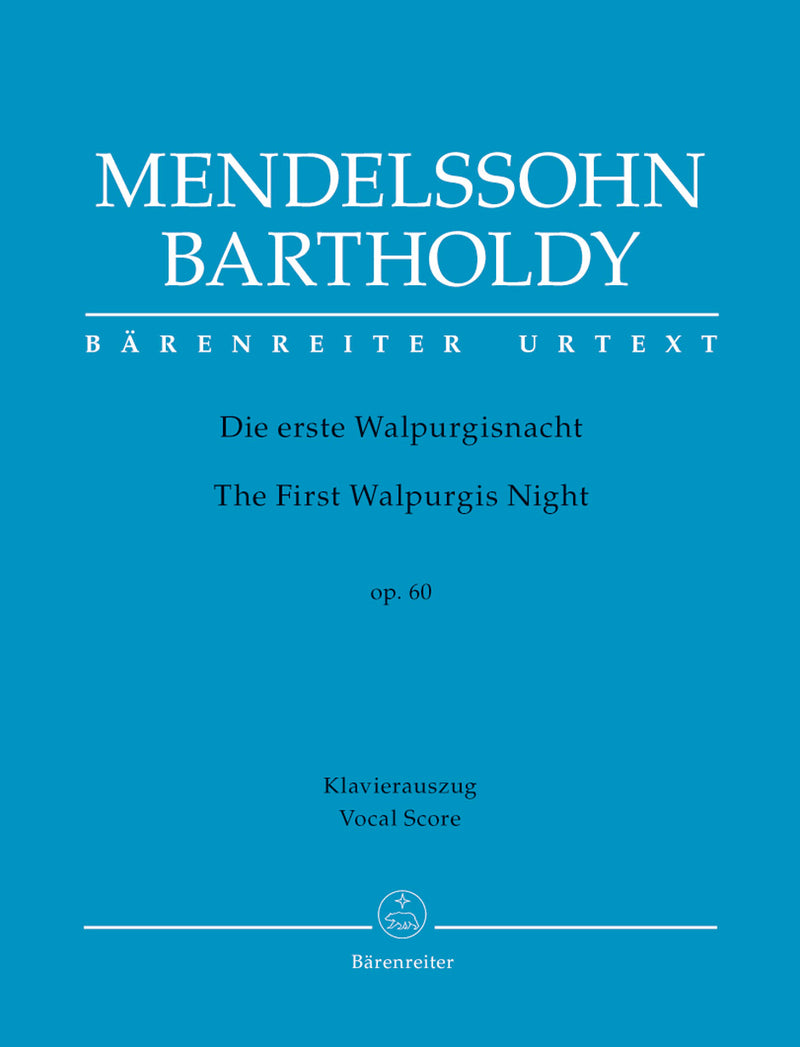 The First Walpurgis Night op. 60 （ヴォーカル・スコア）