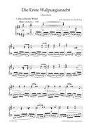 The First Walpurgis Night op. 60 （ヴォーカル・スコア）