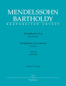 Symphony A minor op. 56 "Scottish" (1842-1843) [score]