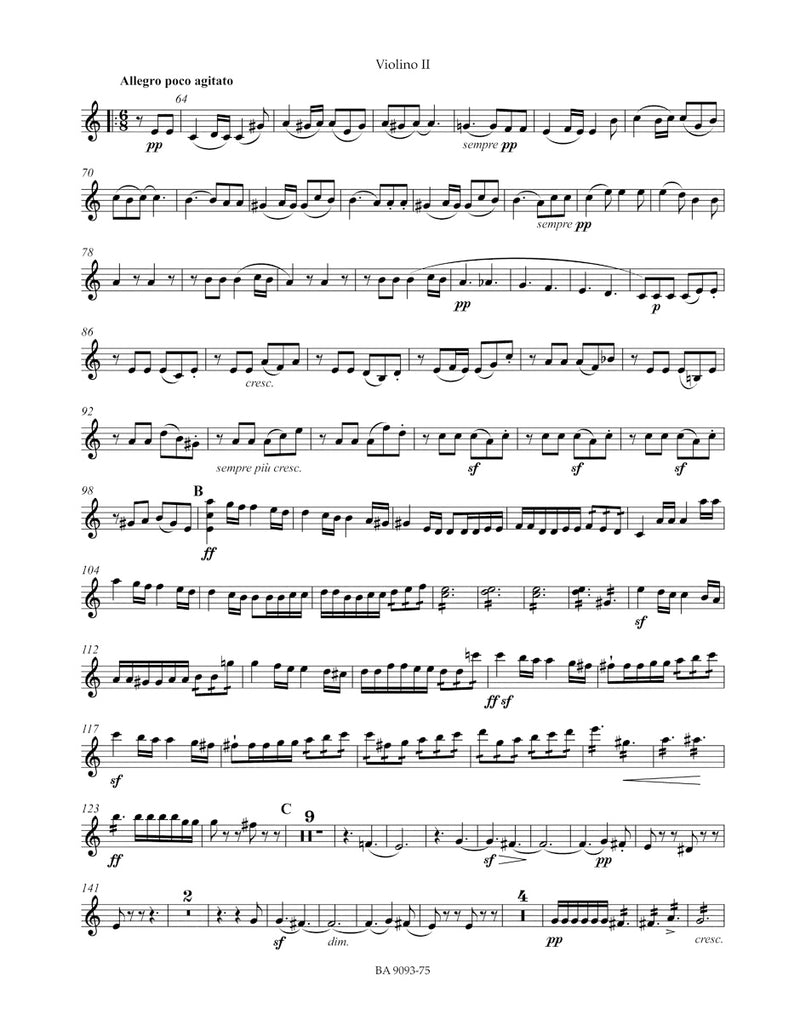 Symphony A minor op. 56 "Scottish" (1842-1843) [violin 2 part]