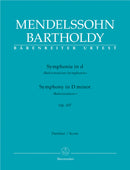 Symphony D minor op. 107 "Reformation Symphony" [score]