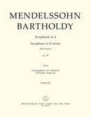 Symphony D minor op. 107 "Reformation Symphony" [cello part]