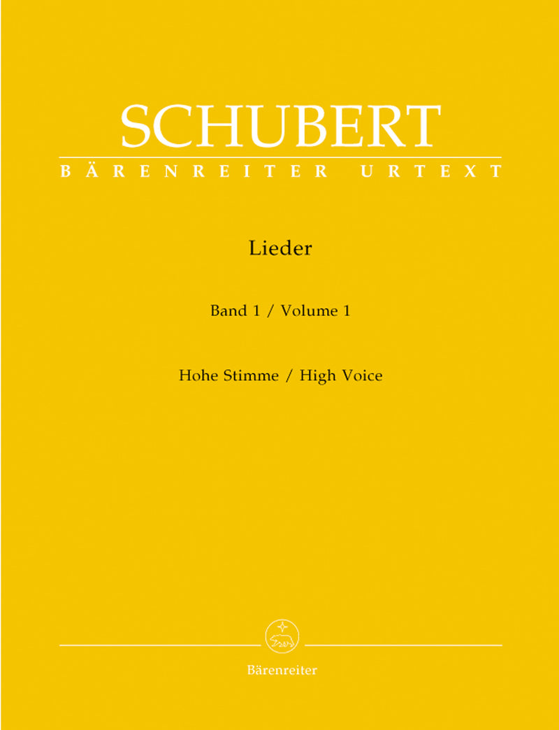 Lieder (High Voice), Vol. 1