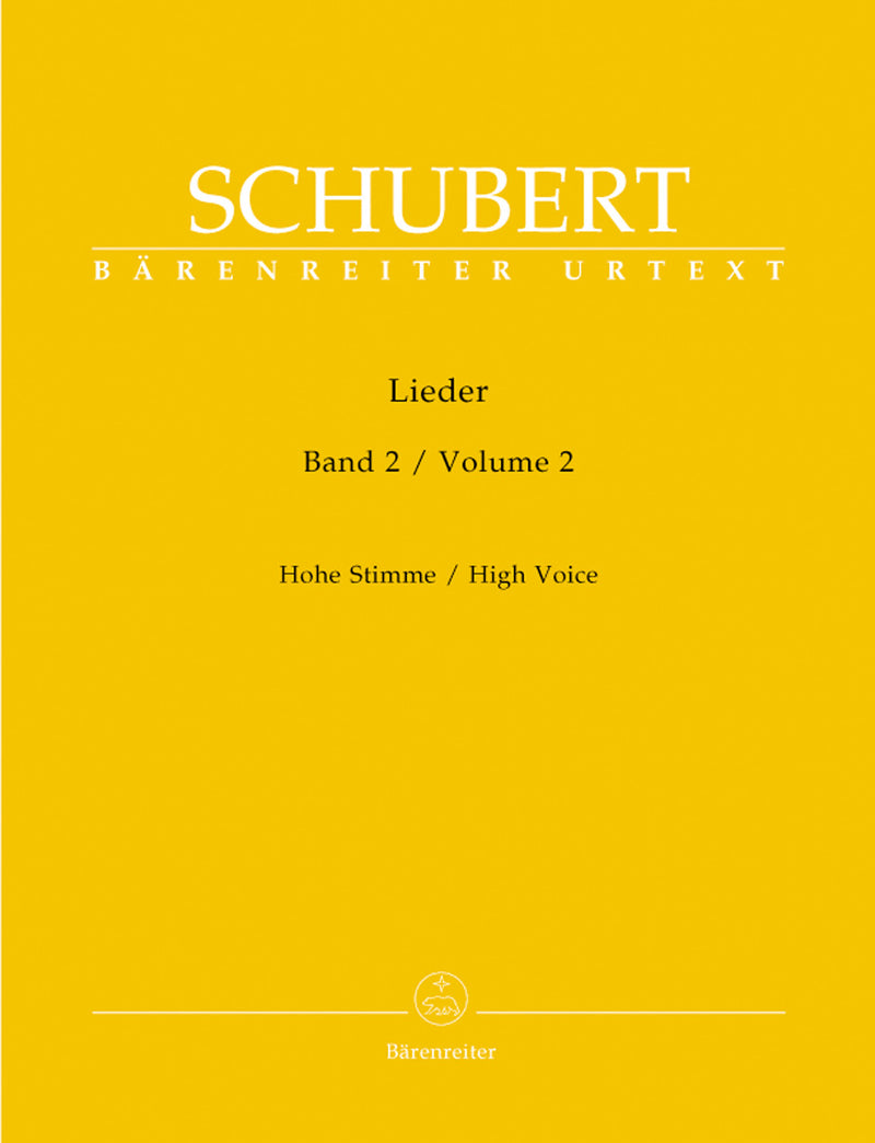 Lieder (High Voice), Vol. 2