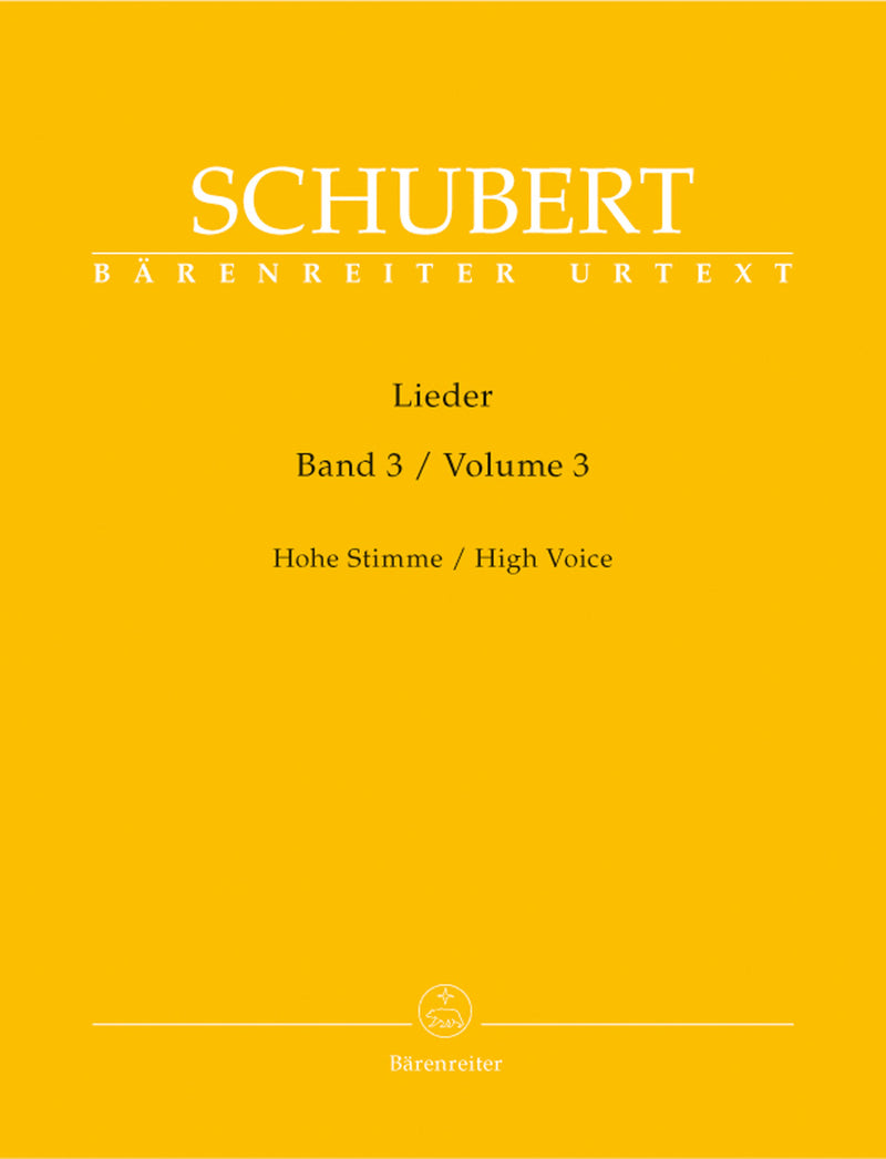 Lieder (High Voice), Vol. 3