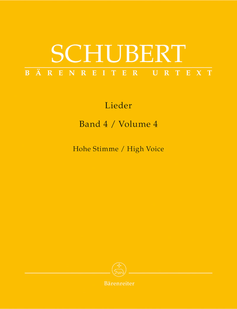 Lieder (High Voice), Vol. 4