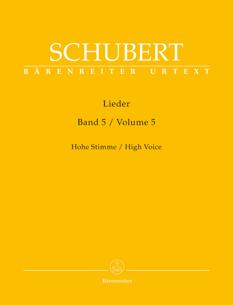 Lieder (High Voice), Vol. 5