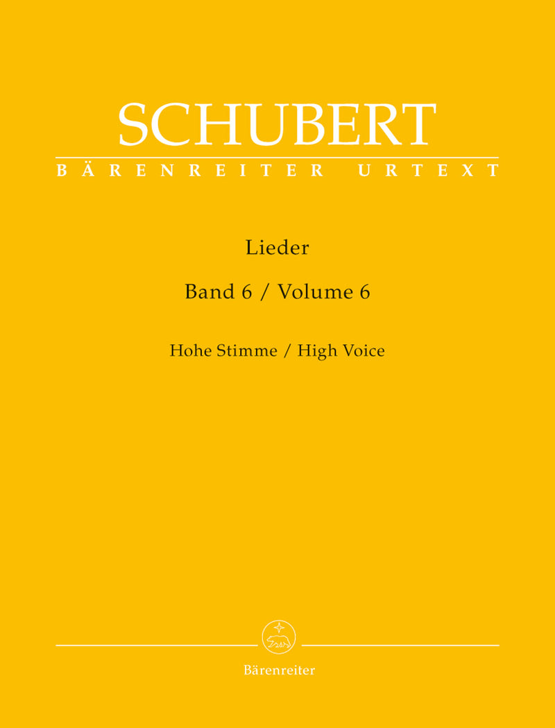 Lieder (High Voice), Vol. 6