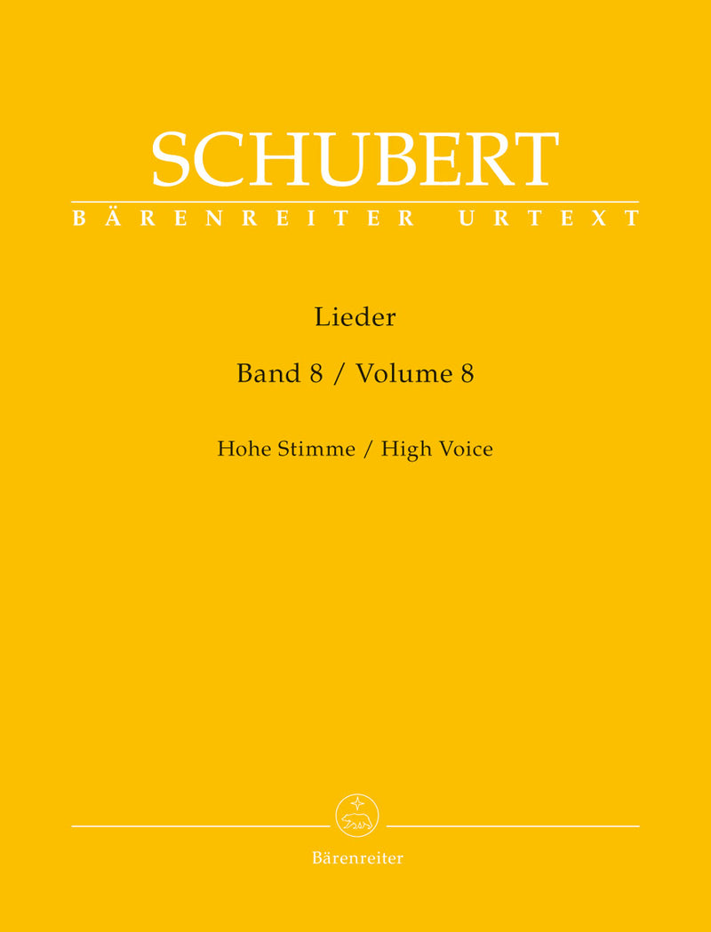 Lieder (High Voice), Vol. 8
