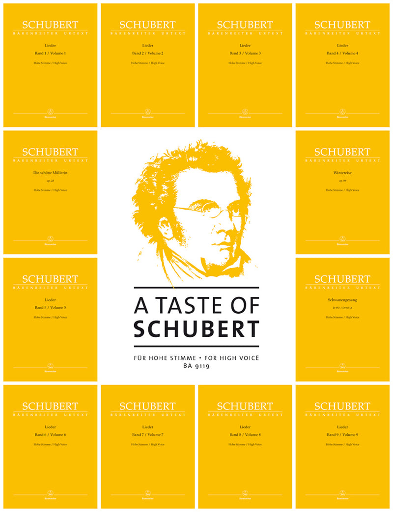 A Taste of Schubert (High Voice)