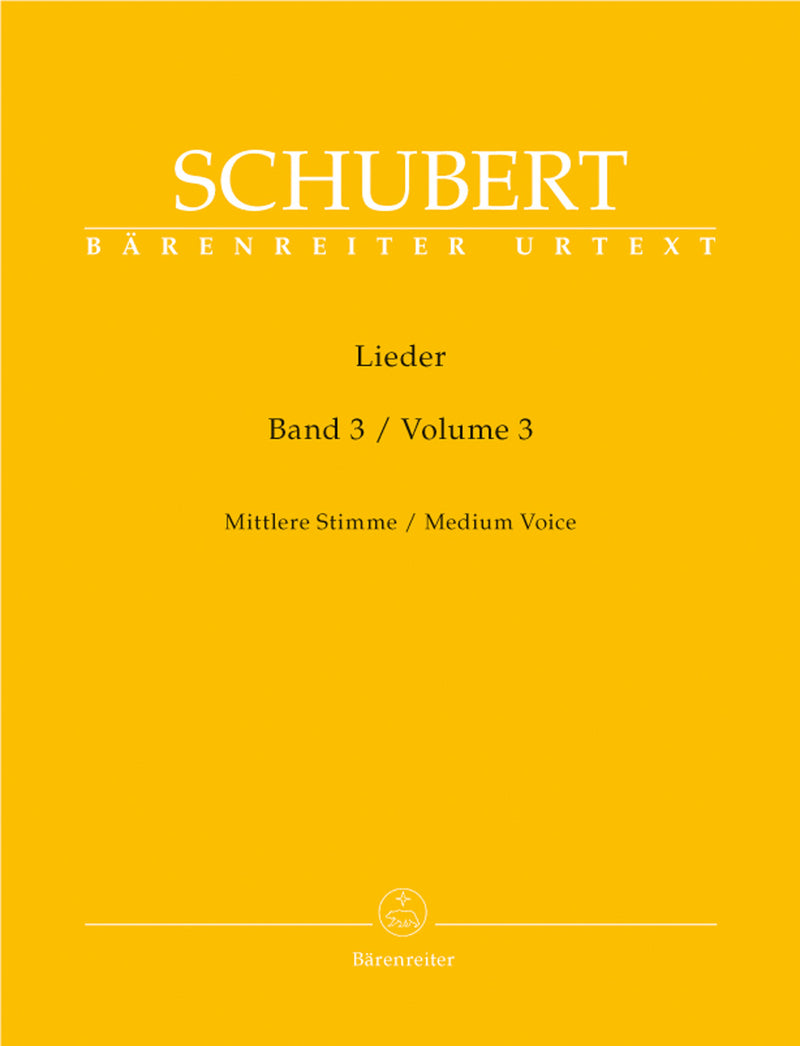 Lieder (Medium Voice), Vol. 3