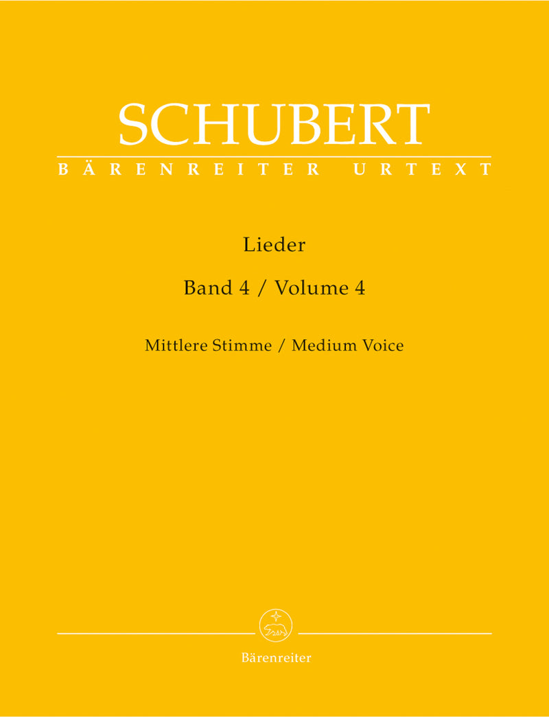Lieder (Medium Voice), Vol. 4