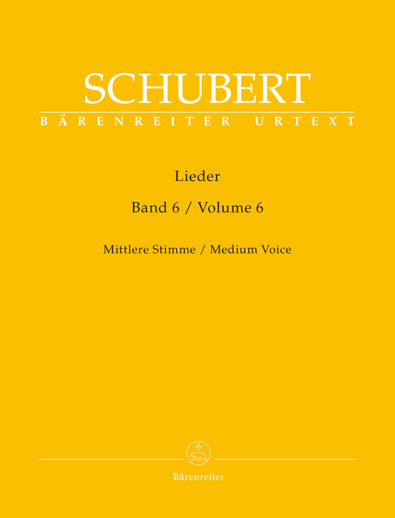 Lieder (Medium Voice), Vol. 6