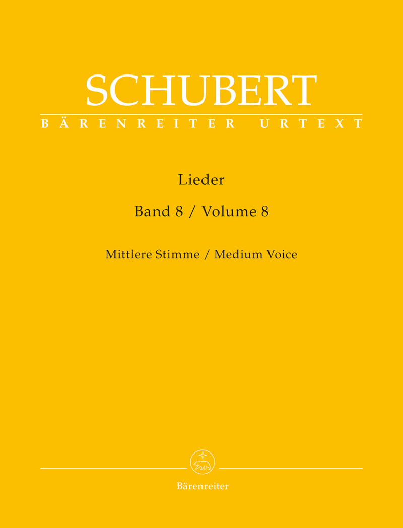 Lieder (Medium Voice), Vol. 8