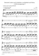 Schwanengesang D 957 / "Die Taubenpost" D 965 A (Medium Voice)