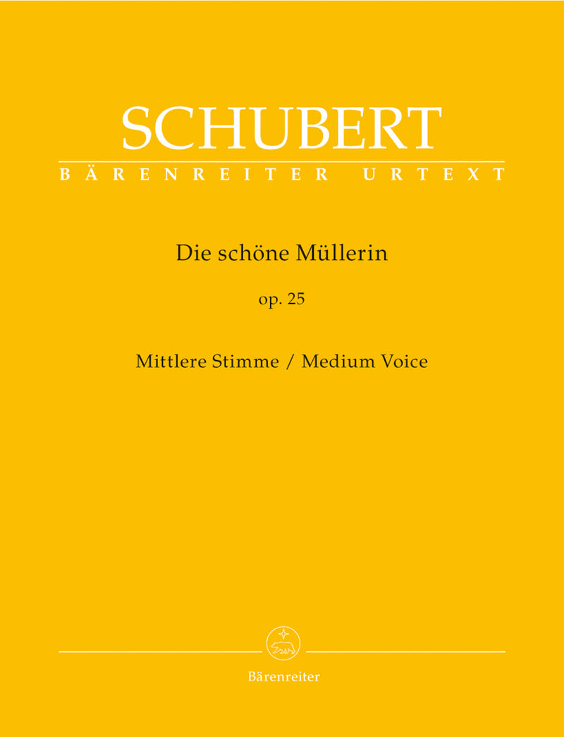 Die schöne Müllerin op. 25 D 795 (Medium Voice)