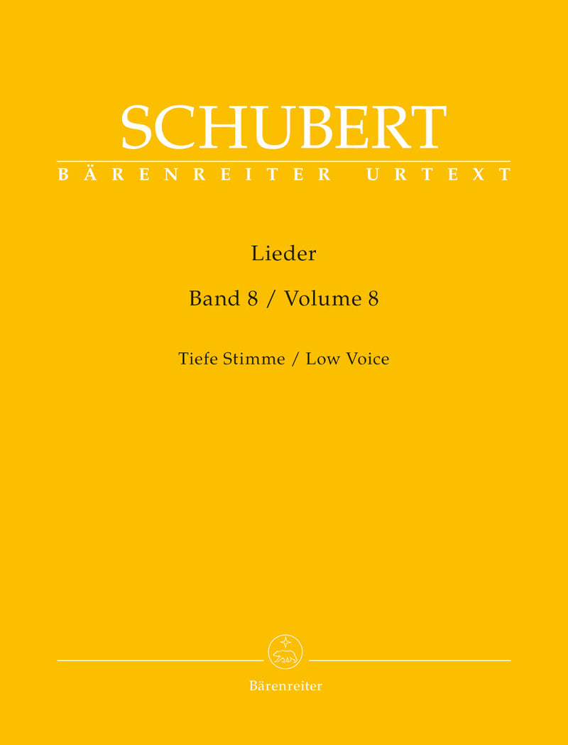 Lieder (Low Voice), Vol. 8