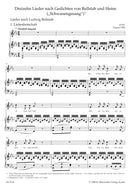 Schwanengesang D 957 / "Die Taubenpost" D 965 A (Low Voice)