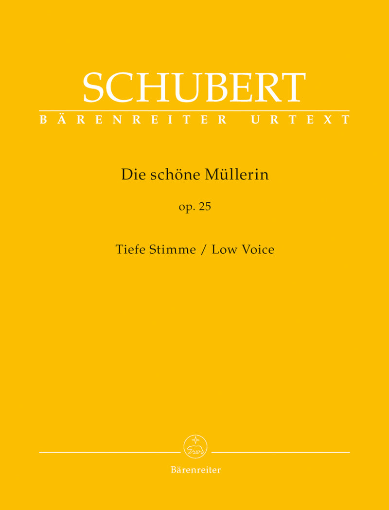 Die schöne Müllerin op. 25 D 795 (Low Voice)