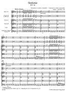 Symphony Nr. 1 E-flat major K. 16 [score]