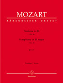 Symphony Nr. 4 D major K. 19 [score]