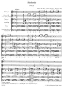 Symphony Nr. 5 B-flat major K. 22 [score]