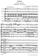 Symphony G major K. Anh. 221 (45a) [score]