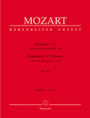 Symphony D major (based on Serenade K. 320) [score]