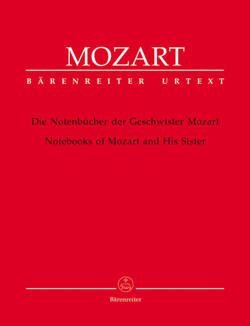 The Music Books of Mozart and His Sister for Piano